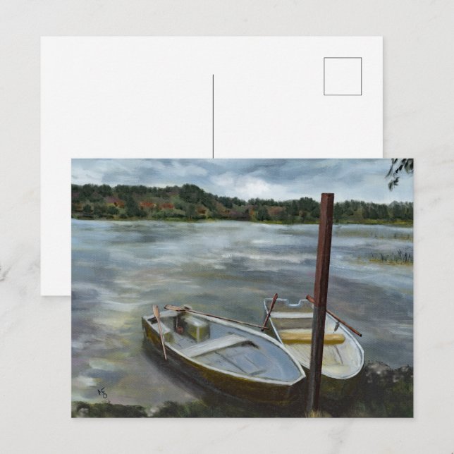 Postal Lakeside noruego (Anverso / Reverso)