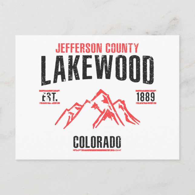 Postal Lakewood (Anverso)
