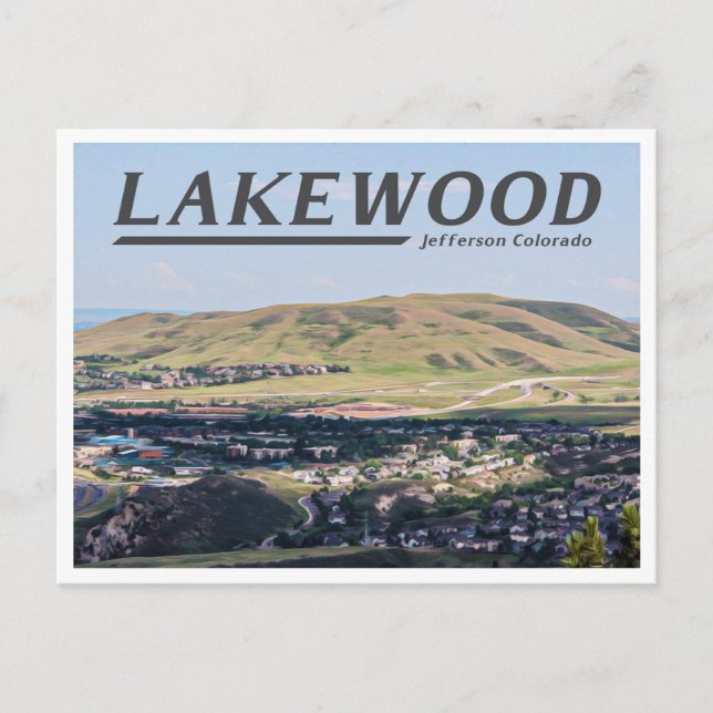 POSTAL LAKEWOOD COLORADO (Anverso)