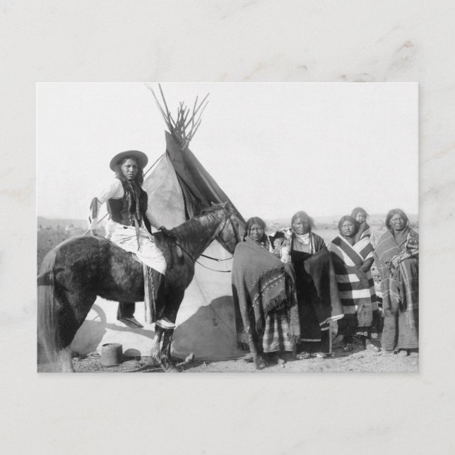 Postal Lakota Sioux: 1891 (Anverso)