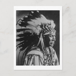 Postal Lakota Sioux Vintage Chief White Swan