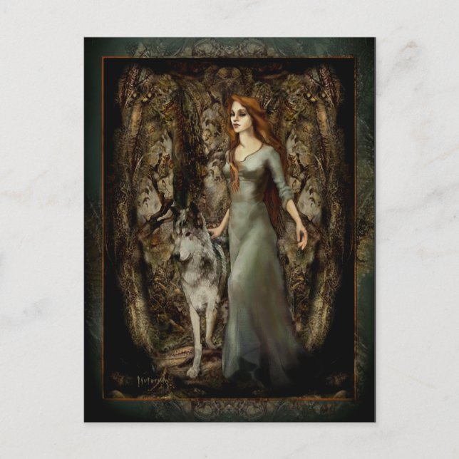 Postal LaLoba (Anverso)