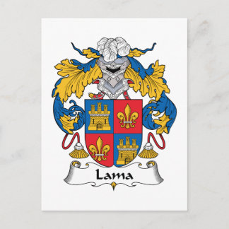 Postal Lama Family Crest