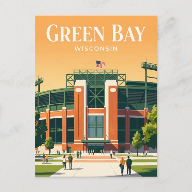 Postal Lambeau Field EE. UU. (Anverso)