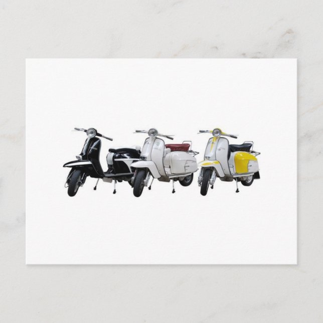 Postal lambretta (Anverso)