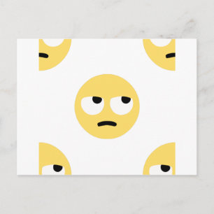 Postal laminación de ojos de emoji