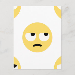 Postal laminación de ojos de emoji