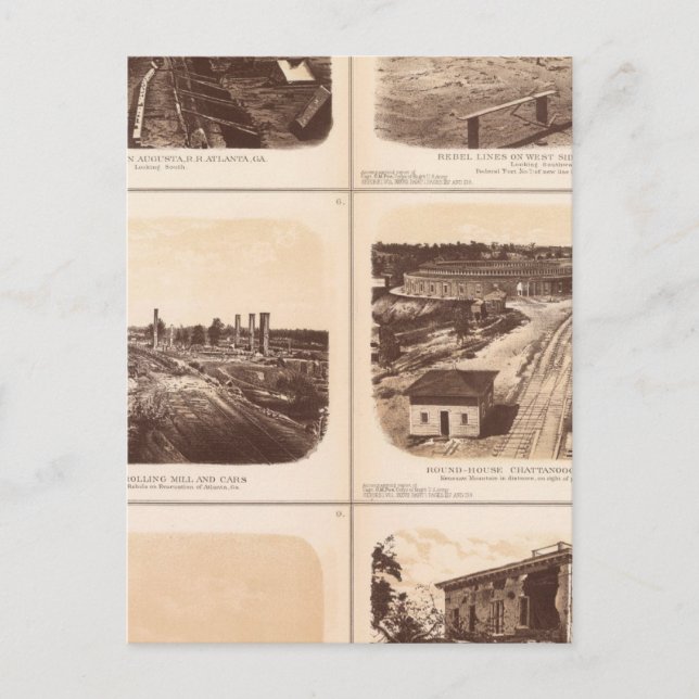 Postal Láminas de hierro, Héroe de motores, líneas rebeld (Anverso)