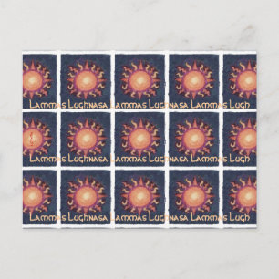 Postal Lammas/Lughnasa Sun Harvard Pagan