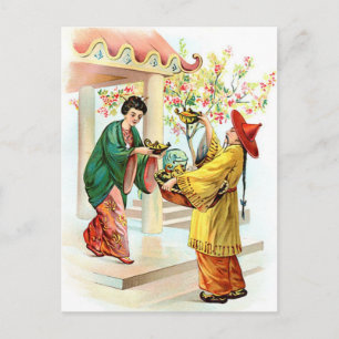 Postal Lámpara de Aladdin