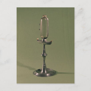 Postal Lámpara horaria, 1677