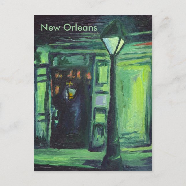 Postal Lamplight, Nueva Orleans (Anverso)