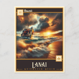 Postal Lanai, Hawai | Vintage