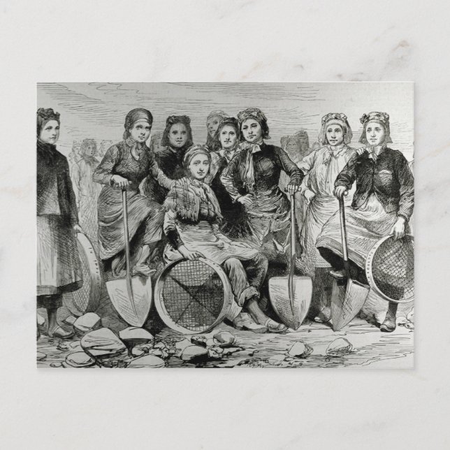 Postal Lancashire Pit-Brow Women (Anverso)