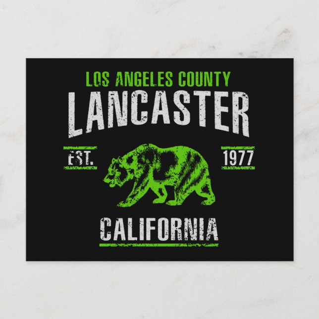 Postal Lancaster (Anverso)