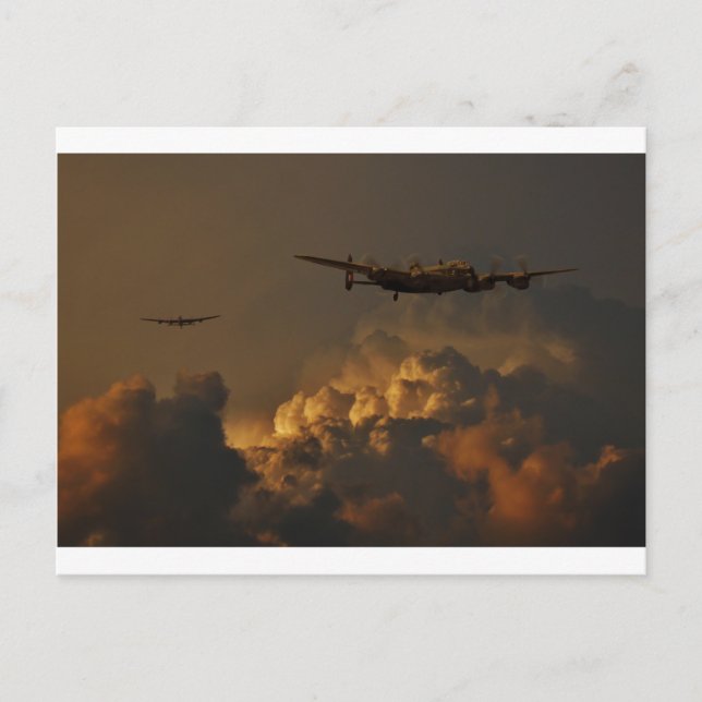 Postal Lancaster Bomber STORM (Anverso)