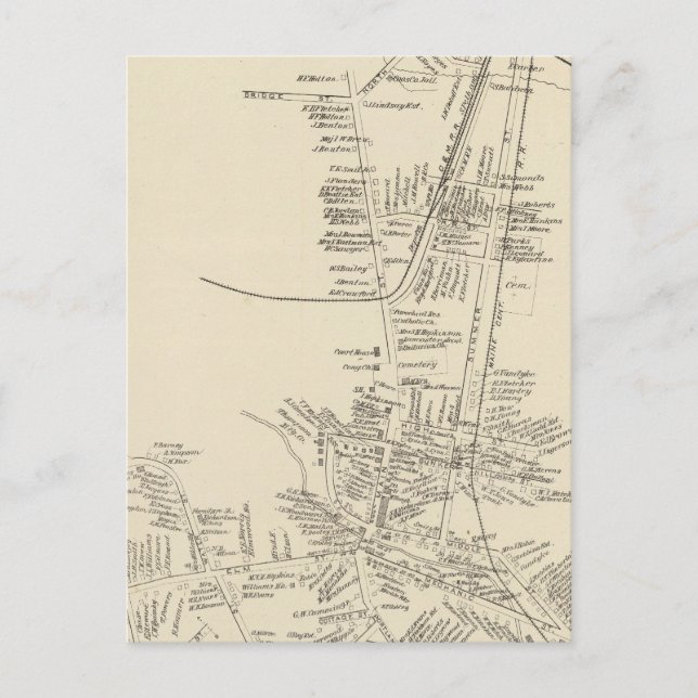 Postal Lancaster, ciudad de Lancaster (Anverso)