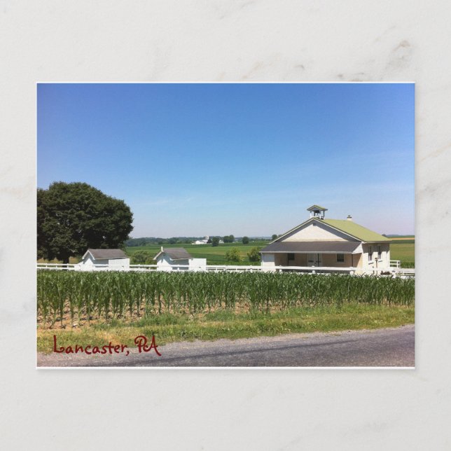 Postal Lancaster, Facultad de Una Habitación (Anverso)