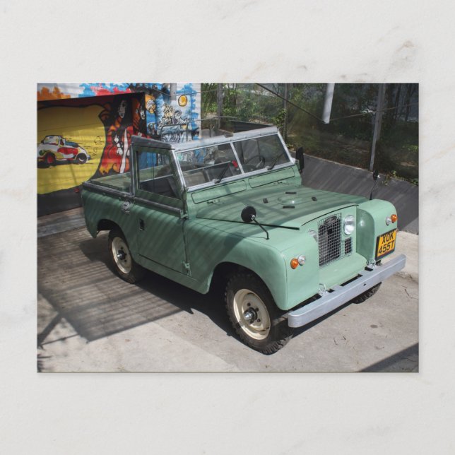 Postal Land Rover Serie II SWB (Anverso)