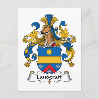 Postal Landgraff Family Crest