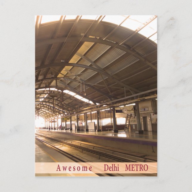 Postal Landmark Landscaps AWESOME METRO Railway (Anverso)