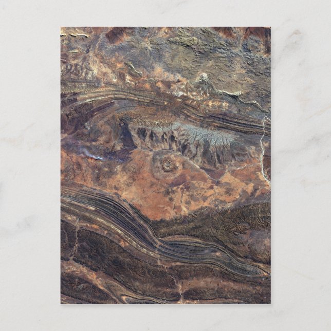 Postal Landsat 7 Gosses Bluff (Anverso)