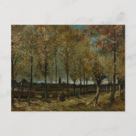 Postal Lane con Poplars cerca de Nuenen - Van Gogh - c188