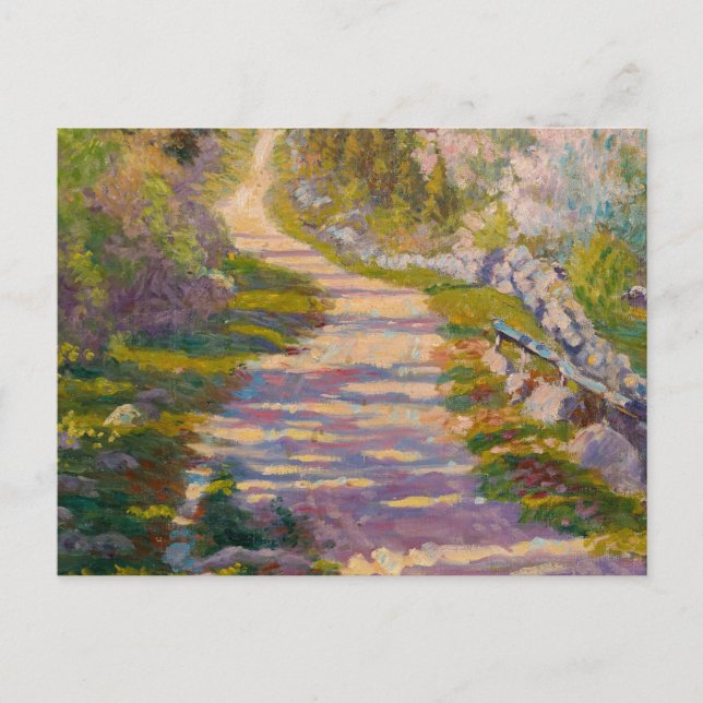 Postal Lane por Newell Convers Wyeth (Anverso)