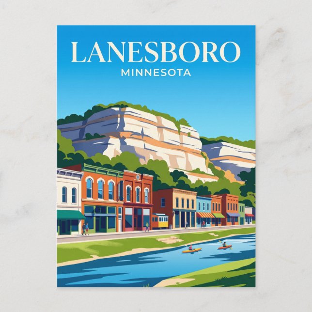 Postal Lanesboro Minnesota (Anverso)