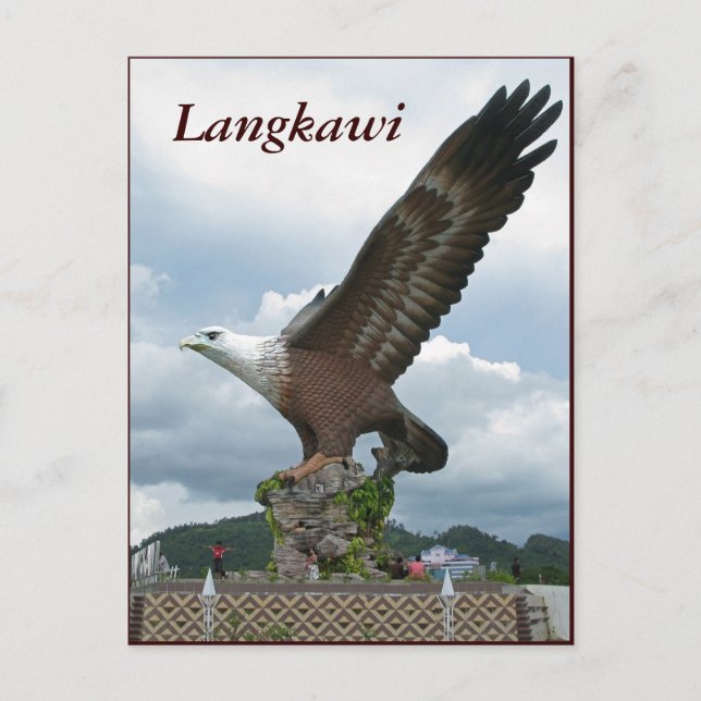 Postal Langkawi Eagle (Anverso)