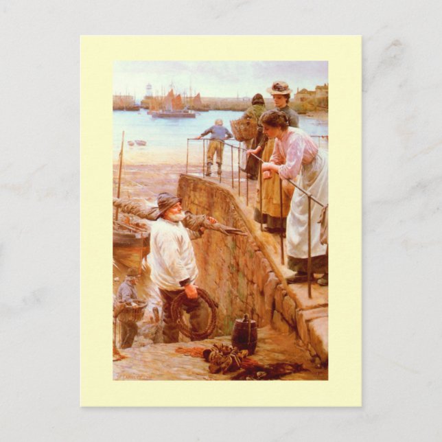 Postal Langley Between the Tides (1901) (Anverso)
