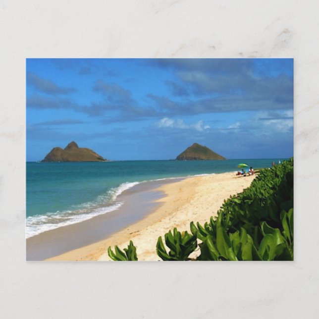 Postal Lanikai, Hawai'i (Anverso)