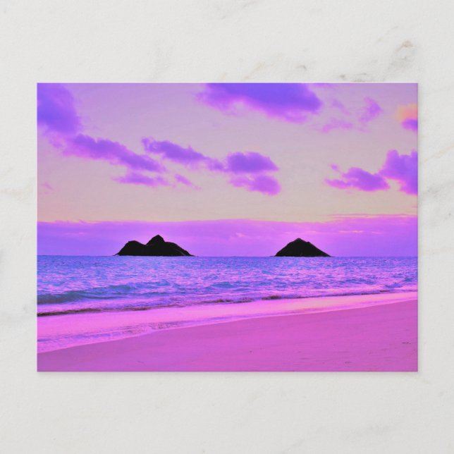 Postal Lanikai Sunrise (Anverso)