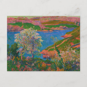 Postal L'Anse du Goulineau, Henry Moret