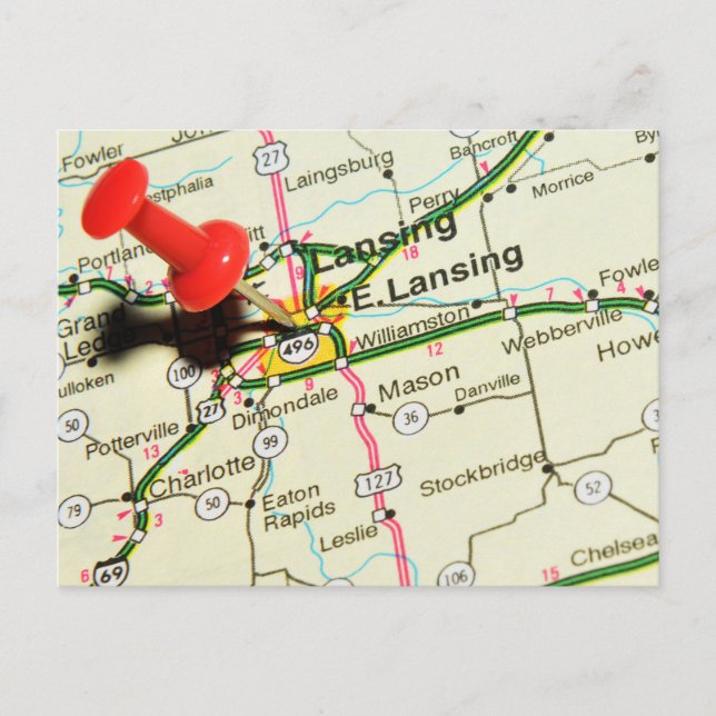 Postal Lansing (Anverso)