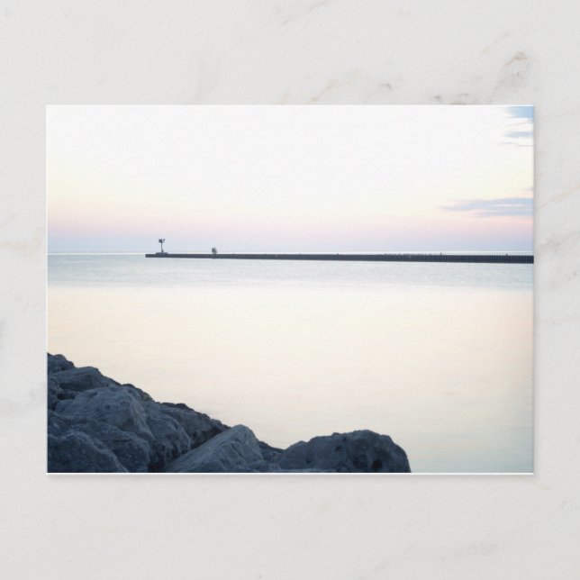 Postal Lanzamiento de piedras (Anverso)