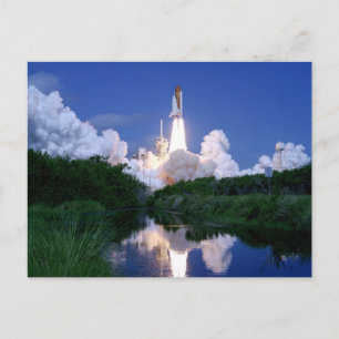 Postal Lanzamiento del transbordador espacial