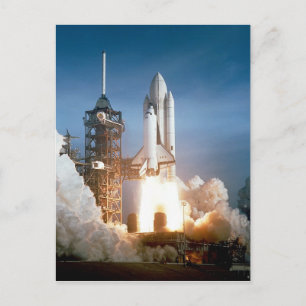 Postal Lanzamiento del transbordador espacial Columbia