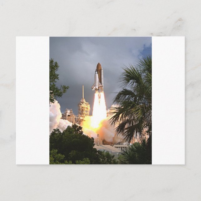 Postal lanzar con las palmas (Anverso)