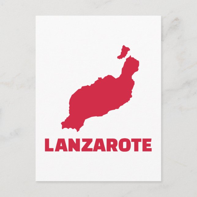 Postal Lanzarote (Anverso)