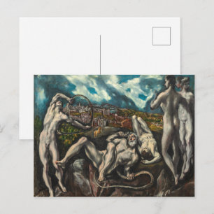 Postal Laocoön El Greco