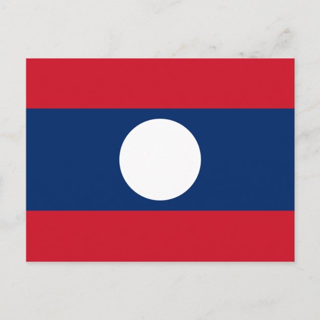 Postal laos (Anverso)