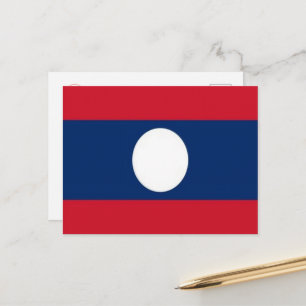 Postal Laos - Estandarte -
