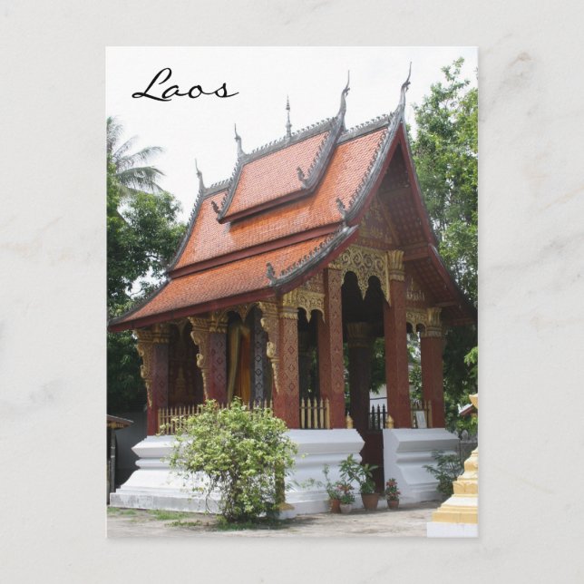 Postal laos wat (Anverso)