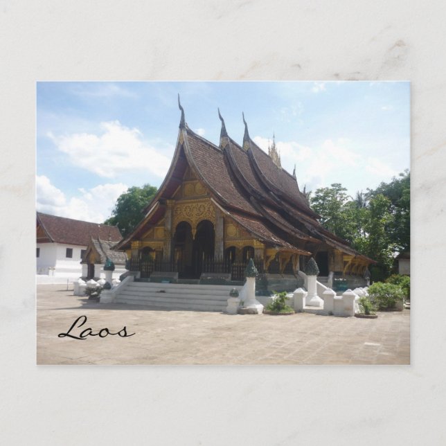 Postal laos wat (Anverso)