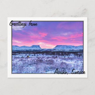 Postal Lapporten la puerta de enlace a Lappland