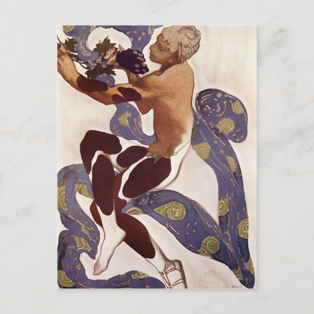 Postal L'Apres Midi d'un Faune (Anverso)