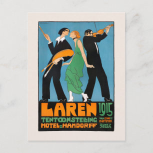 Postal Laren 1915, Poster de publicidad de cosecha en los