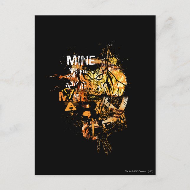 Postal Larfleeze - Agente Naranja 11 (Anverso)