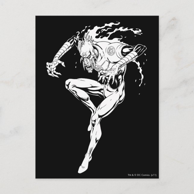 Postal Larfleeze - Agente Naranja 3 (Anverso)